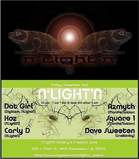 N'Light'N flyer, Friday, November 2, 2007