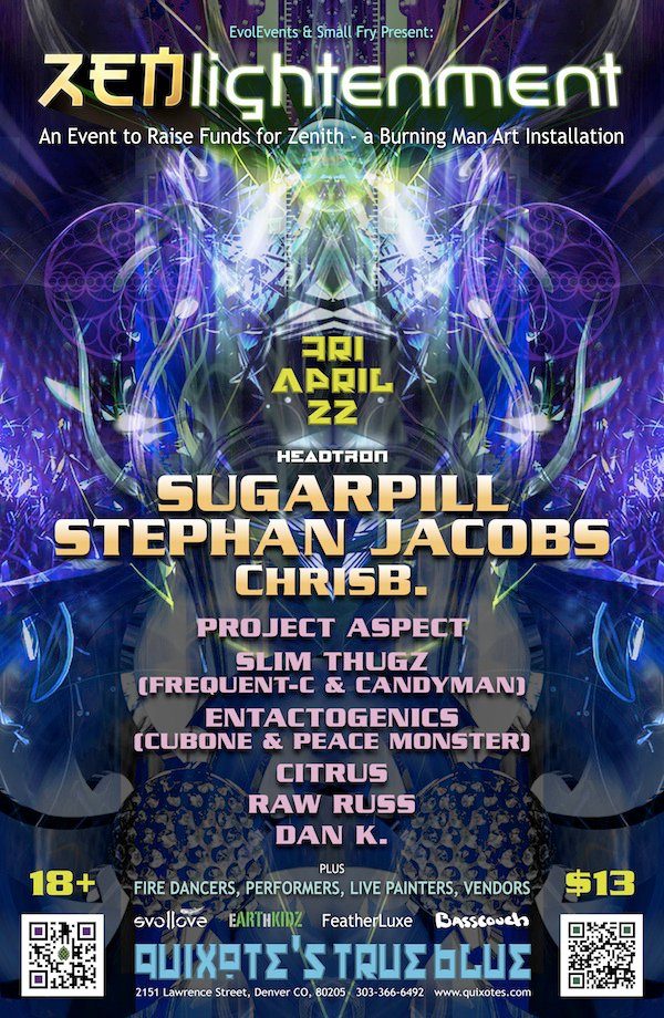 ZENlightenment flyer, Friday, April 22, 2011