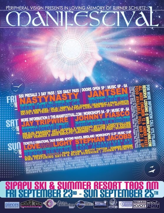 Manifestival flyer, Sunday, September 25, 2011