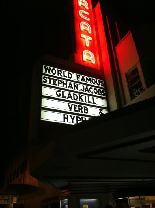 marquee photo flyer, Monday, October 31, 2011