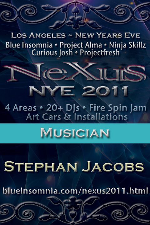 Nexus NYE 2011 flyer, Saturday, December 31, 2011