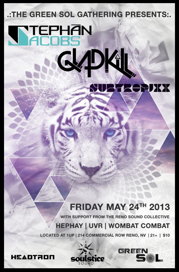 The Green Sol Gathering presents flyer, Friday, May 24, 2013