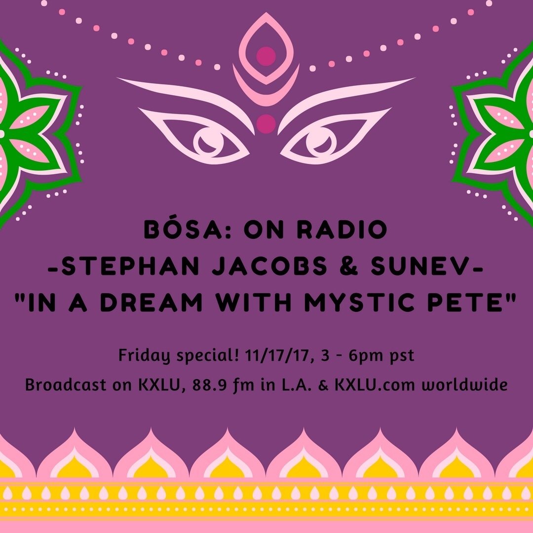 KXLU: In A Dream with Mystic Pete flyer, Friday, November 17, 2017