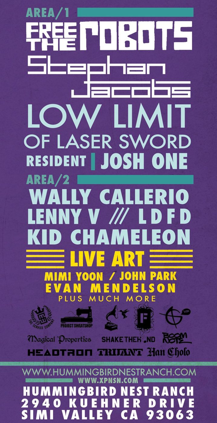 XPNSN presents Area/1 and Area/2 flyer, 2011